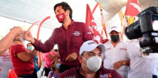 Marco Gallegos y Carlos Peña comparten el mensaje de la 4T