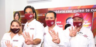 Muestra magisterio reynosense apoyo a candidatos de Morena