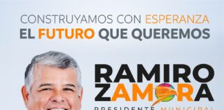 Ramiro Zamora, ya recuperado por problemas de salud, debido a COVID-19.se incorpora a su equipo de trabajo, para seguir adelante por la alcaldía de Rìo Bravo