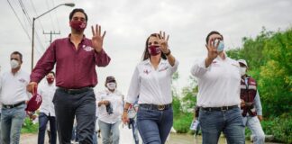 EN BALCONES Y BUGAMBILIAS LAS FAMILIAS YA DECIDIERON, VAN CON CARLOS