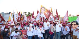 Porque son miles, se suman a Carlos en la López Portillo, Universitaria y San Valentín