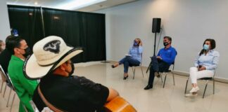 Letty Gutiérrez escucha las necesidades de la comunidad artística de Reynosa