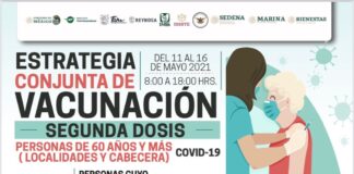 Anuncia Municipio martes de vacunación para adultos mayores en Reynosa