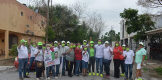 AMBIENTE DE FIESTA Y GRAN ACEPTACION SE VIVE EN LOS RECORRIDOS DE ALFREDO CANTU CUELLAR EN LAS COLONIAS POPULARES