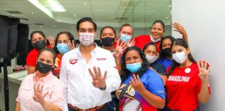 MUESTRAN A CARLOS PEÑA SÓLIDO APOYO EN COLONIAS