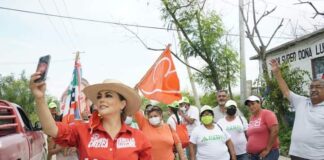 SERÉ DIPUTADA PARA TODOS SIN DISTINCIÓN DE COLORES : ISNELIA TREVIÑO SALINAS