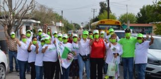 CON UNA GRAN CAMPAÑA ALFREDO CANTU CUELLAR DESDE YA TOMA COMPROMISOS DE SOLUCION ES SUS RECORRIDOS
