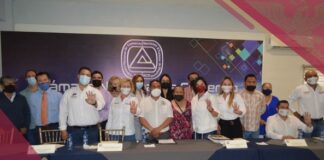 Marco Gallegos reafirma su compromiso ante CANACO