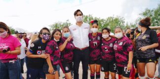 INAUGURA CARLOS PEÑA ORTIZ TORNEO “JUNTOS HACEMOS HISTORIA”