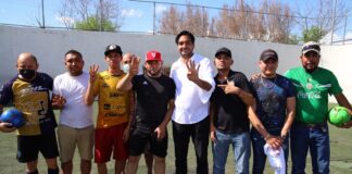 Deciden deportistas y comerciantes apoyar proyecto de Carlos Peña Ortiz