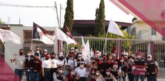 Expresan su apoyo en la Aquiles Serdán a Marco Gallegos