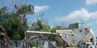 Aplican 200 M2 de carpeta, cuadrillas de bacheo