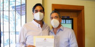 Recibe candidato de MORENA Carlos Peña Ortiz constancia de mayoría y se convierte en el próximo alcalde de Reynosa.