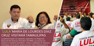 “Lula” visitará Reynosa, se reunirá con la familia petrolera.