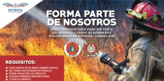 Recluta Reynosa a Bomberos Voluntarios