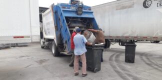 Presta Ayuntamiento de Reynosa servicio normal en la recolección de basura