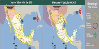 Prevén más lluvias para esta ciudad