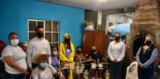 En temporada de lluvia, DIF Reynosa continúa llevando apoyos a familias vulnerables