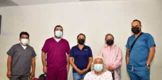 DIF Reynosa junto al Ayuntamiento local y PCyB apoya a las personas albergadas en el Polideportivo