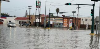 Coordina Alcalde acciones de Protección Civil, tras lluvias de 5.5 pulgadas que ha dejado al momento la tormenta tropical # 8