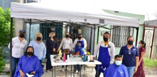 “DIF Reynosa en Tu Casa” visitó a las familias de las Colonias México y El Oasis