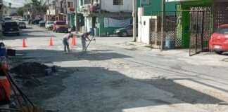 Rehabilita Municipio vialidades en 5 colonias