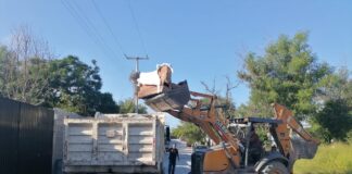 Realiza Municipio descacharrización de colonia Azteca
