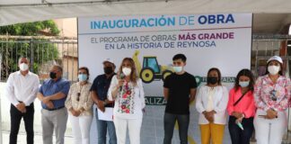 Más pavimentaciones nuevas mejoran nivel de vida en Reynosa