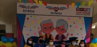 DIF Reynosa celebra con “Caravana” a los Abuelitos de la Casa Hogar del Adulto Mayor