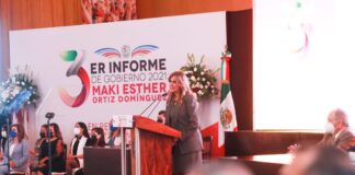 RINDE MAKI ORTIZ,TERCER INFORME DE GOBIERNO 2021