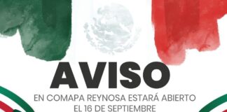 AVISO DE LA COMAPA REYNOSA, A LOS USUARIOS.