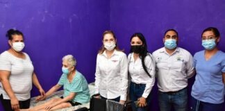 DIF Reynosa benefició con silla de ruedas a residente de la Colonia Solidaridad