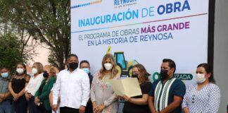 Transforman a Reynosa obras municipales por 60 MDP inauguradas en un día