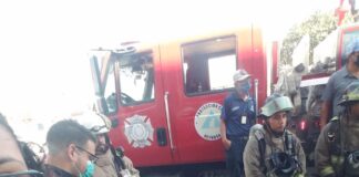 Efectúa PCyB de Reynosa simulacro de incendio