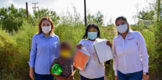 “DIF Reynosa en Tu Casa” visitó a las familias de las Colonias Ayuntamiento y Tamaulipas 3