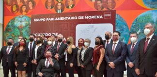 Firma Grupo Parlamentario de Morena Acuerdo de Unidad para la Transformación y el Bienestar de Tamaulipas