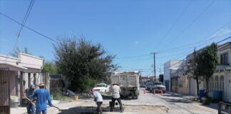 Repara Municipio pavimento en colonias