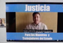 ARREMETE PROFESORA REYNA CAMPUZANO, DE MOVIMIENTO MAGISTERIAL CONTRA EL GOBERNADOR DE TAMAULIPAS