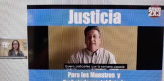 ARREMETE PROFESORA REYNA CAMPUZANO, DE MOVIMIENTO MAGISTERIAL CONTRA EL GOBERNADOR DE TAMAULIPAS