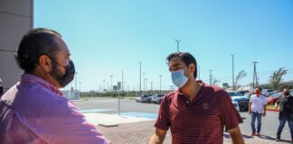 Reactiva Alcalde Carlos Peña Ortiz, áreas de practica deportiva de Unidad Polideportivo Reynosa.