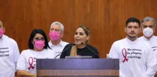 En el mes rosa…MORENA se pone la playera contra el cáncer de mama, armonizarán leyes para impulsar mayor atención médica