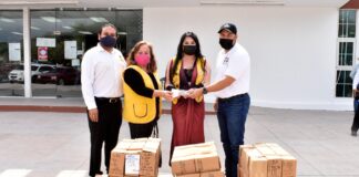 HÈCTOR J. VILLEGAS GLZ Y SRA NOELIA CANTU DE MILLAN HACEN SINERGIA EN BENEFICIO DE LA COMUNIDAD.