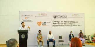 Recibe Municipio materiales del Programa de Mejoramiento Urbano