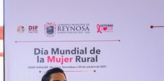 Reconoce el alcalde Carlos Peña Ortiz a la mujer rural en su día.