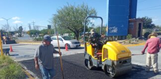 Rehabilitó Municipio pavimento en más de 17 colonias