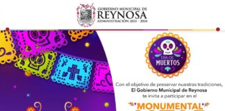 Invita alcalde Carlos Víctor Peña Ortiz, a participar en Altar Monumental del Día de Muertos