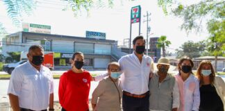 Constata Alcalde calidad y avance de obras que mejoran movilidad