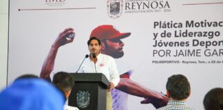 Suman esfuerzos Municipio y deportistas en Reynosa, por un futuro sano de los jóvenes: Carlos Peña Ortiz.