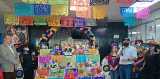 Rio Bravo festeja con altares, el día muertos