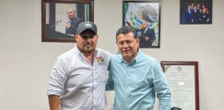 Se reúne el Diputado Federal Tomás Gloria con alcalde de Río Bravo
